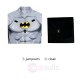 Bruce Wayne 2004 TV Series Cosplay Costume Knights of Dark Jumpsuit with Cloak and Mask