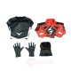 Superhero Speed Force Wally West Cosplay Costume Full Set