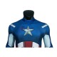 The Avengers Captain America Jumpsuit Steven Rogers Costume