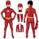 Kids TF S6 Cosplay Costume Barry Allen Halloween Children Costumes