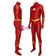 TF S6 Barry Allen Cosplay Costume Barry Allen 40D Polyester Jumpsuit