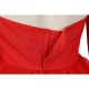 Girls Harley Red Dress The Suicide Squad Cosplay Costume