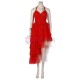 Girls Harley Red Dress The Suicide Squad Cosplay Costume