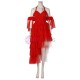 Girls Harley Red Dress The Suicide Squad Cosplay Costume