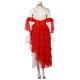 Girls Harley Red Dress The Suicide Squad Cosplay Costume