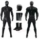 The Boys Season 3 Black Noir Cosplay Costumes Deluxe