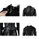 Thunderbolts Ghost Black Leather Cosplay Costume for Halloween