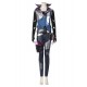 Valorant Fade Leather Blue Halloween Cosplay Outfits