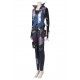 Valorant Fade Leather Blue Halloween Cosplay Outfits