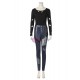 Valorant Fade Leather Blue Halloween Cosplay Outfits