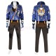 Game Valorant Yoru Cosplay Costumes Blue Jacket Halloween