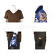 Game Valorant Yoru Cosplay Costumes Blue Jacket Halloween