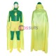 Vision Green Cosplay Costumes Wanda Vision Cosplay Suit