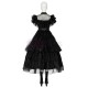 The Addams Family Cosplay Costumes Wednesday Addams Cosplay Suits
