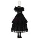 The Addams Family Cosplay Costumes Wednesday Addams Cosplay Suits