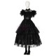 The Addams Family Cosplay Costumes Wednesday Addams Cosplay Suits