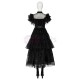 The Addams Family Cosplay Costumes Wednesday Addams Cosplay Suits
