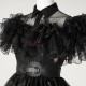 The Addams Family Cosplay Costumes Wednesday Addams Cosplay Suits