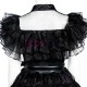 Wednesday Addams Cosplay Costumes The Addams Family Cosplay Suits