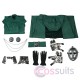 Avengers: Doomsday Latverian Witches Cosplay Costume Latverian Green Suit - C26206