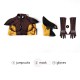 X-Men Wolverine The Brown Cosplay Costume Jumpsuit