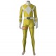 Yellow Ranger Cosplay Costume Mighty Morphin Power Rangers Cosplay Suit