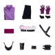 Young Avengers Hawkeye Kate Bishop Purple Cosplay Costume