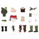 Link Snowquill Set Cosplay Costume Zelda Tears of the Kingdom Cosplay Suits