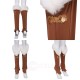 Princess Zelda Winter Cosplay Costume Game Outfit from The Legend of Zelda