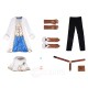 Princess Zelda Winter Cosplay Costume Game Outfit from The Legend of Zelda