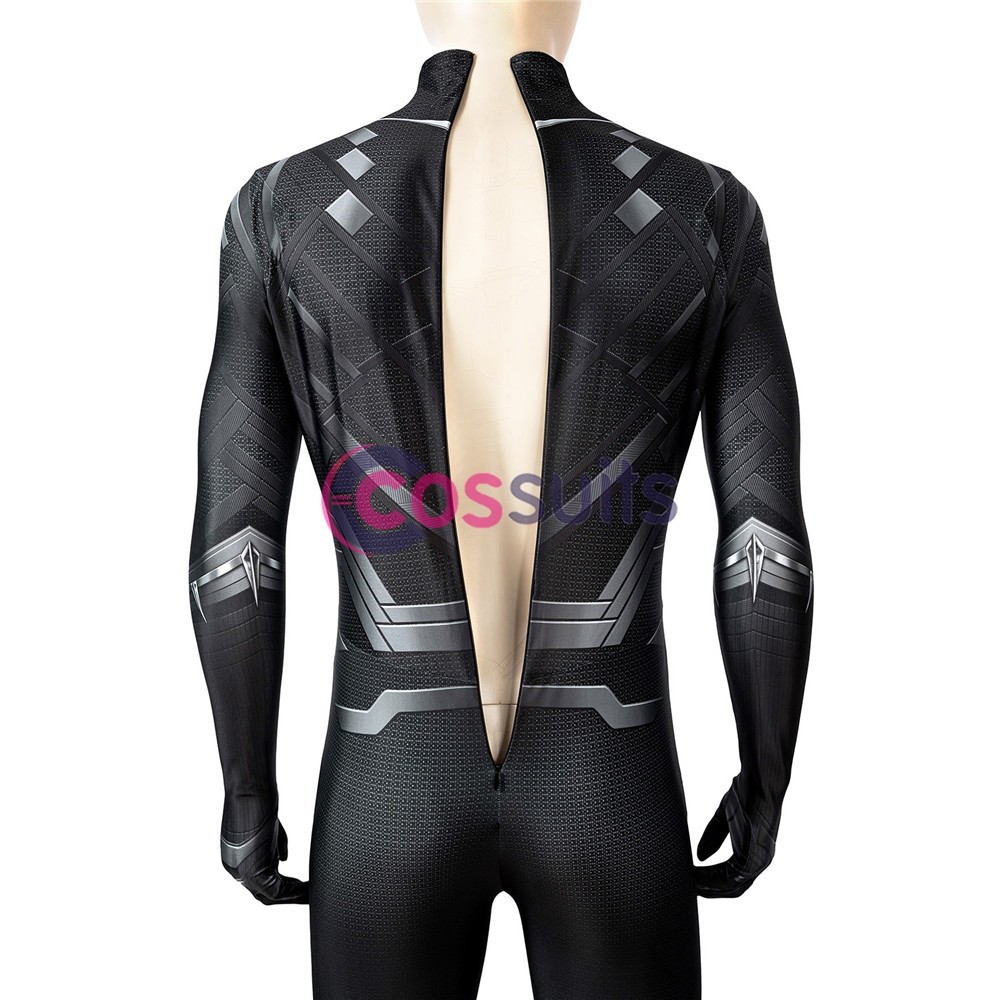 Black Panther Costume Captain America: Civil War T'Challa Cosplay