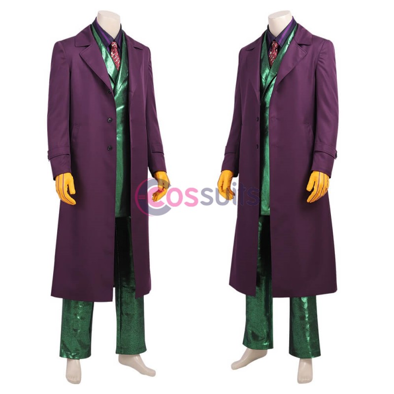 Gotham Jerome Valeska Cosplay Joker Costume Halloween Men Tailcoat Outfit Suit 