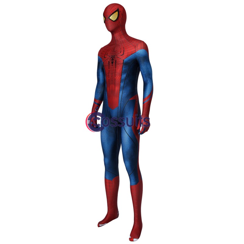 Cosplay Jumpsuit Amazing Spiderman Costume Tights Suit for Adult or Kids 