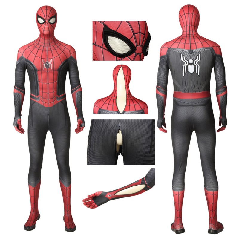 Spider-Man Far From Home Spider-Man Cosplay Costume with Sole, Spiderman  Costumes - CosSuits
