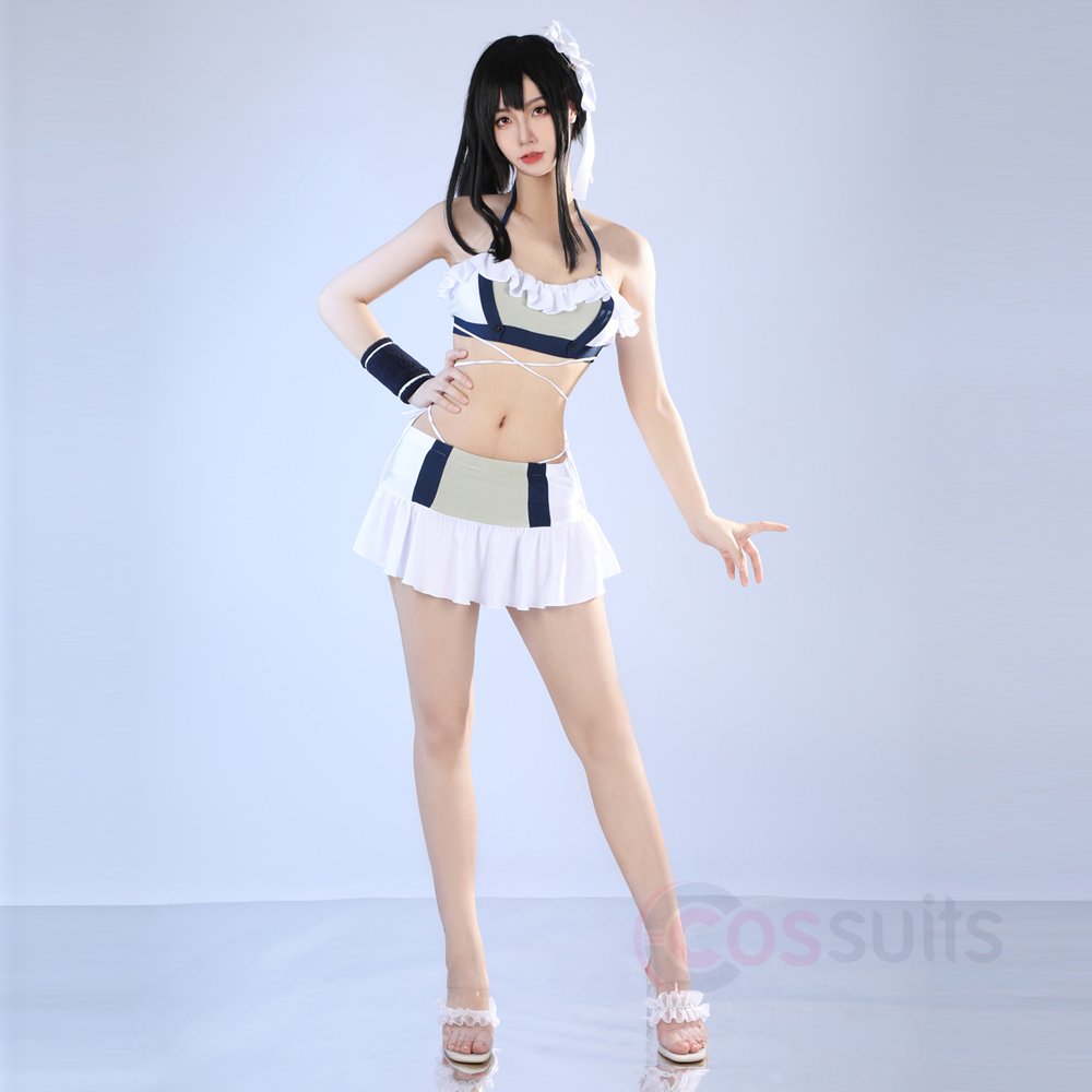Final Fantasy VII Rebirth Cosplay Costumes Tifa Lockhart swimsuit - CosSuits